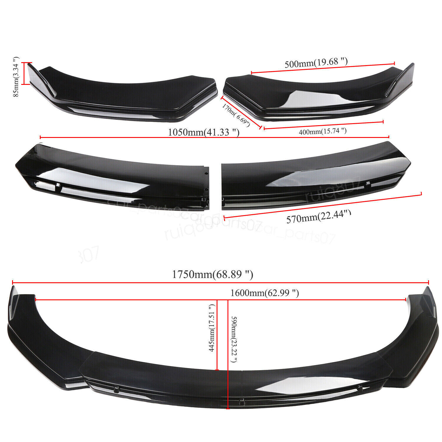 Rear Trunk Spoiler Wing for 2000-2005 Toyota Celica (T230 Chassis) - Primed